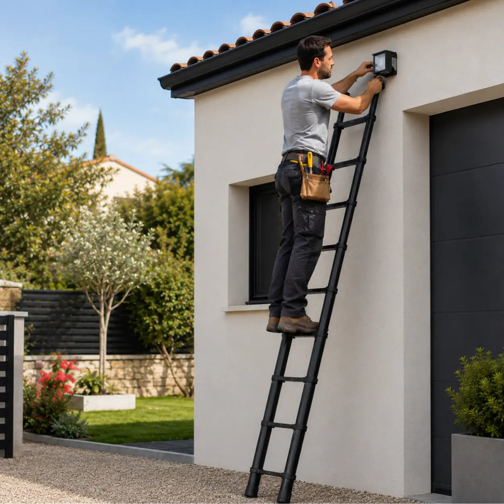 Échelle Télescopique 3,2m Noire Pro — photo 6