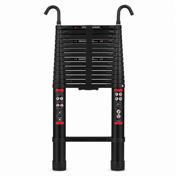 Échelle Télescopique 6,2m Noire Pro